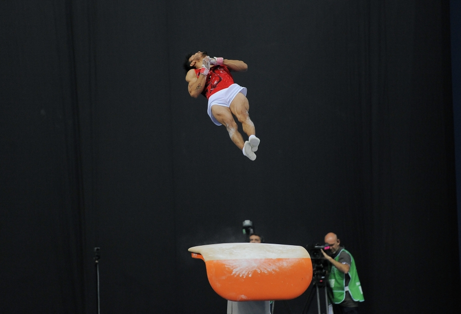 Bakou 2017/gymnastique artistique : un Turc en or au saut de cheval