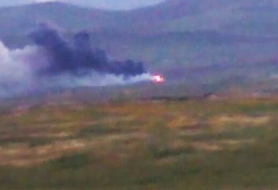 Azerbaijan`s Ministry of Defense: "Osa” surface-to-air missile system of Armenian anti-missile forces destroyed VIDEO