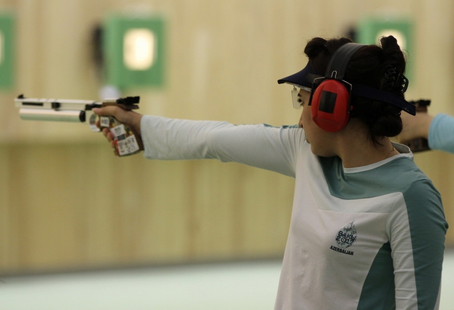 Bakou 2017/tir : la tireuse Nigar Nessirova en bronze au tir 10m pistolet à air