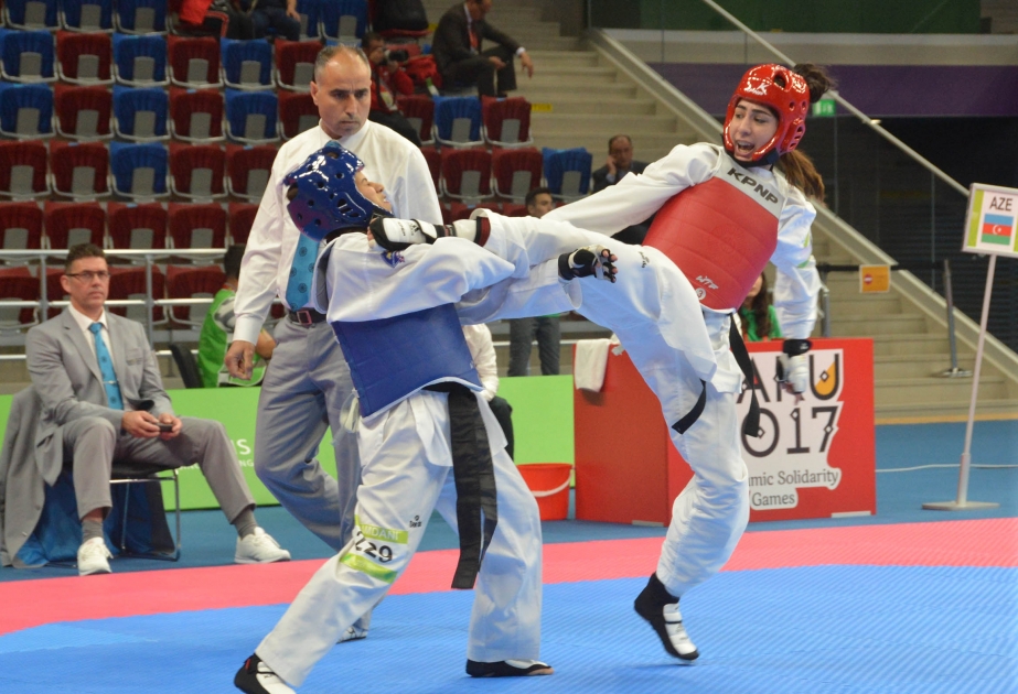 "Bakı-2017": Taekvandoçumuz Yaprak Eriş ilk görüşdə qalib gələrək yarımfinala yüksəlib