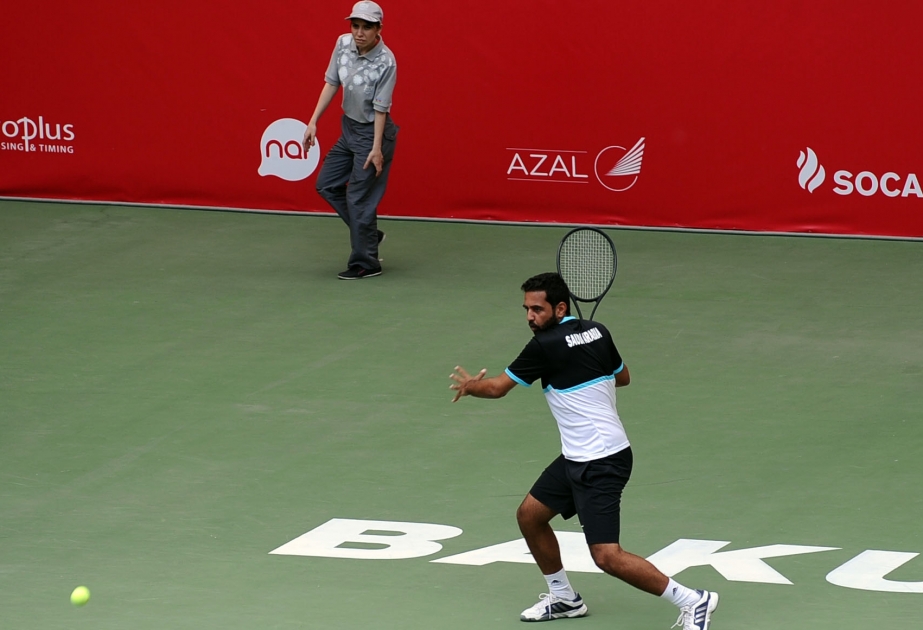Kişilər arasında fərdi tennis yarışında ilk oyunlarda İran və Səudiyyə Ərəbistanı idmançıları qalib gəlib
