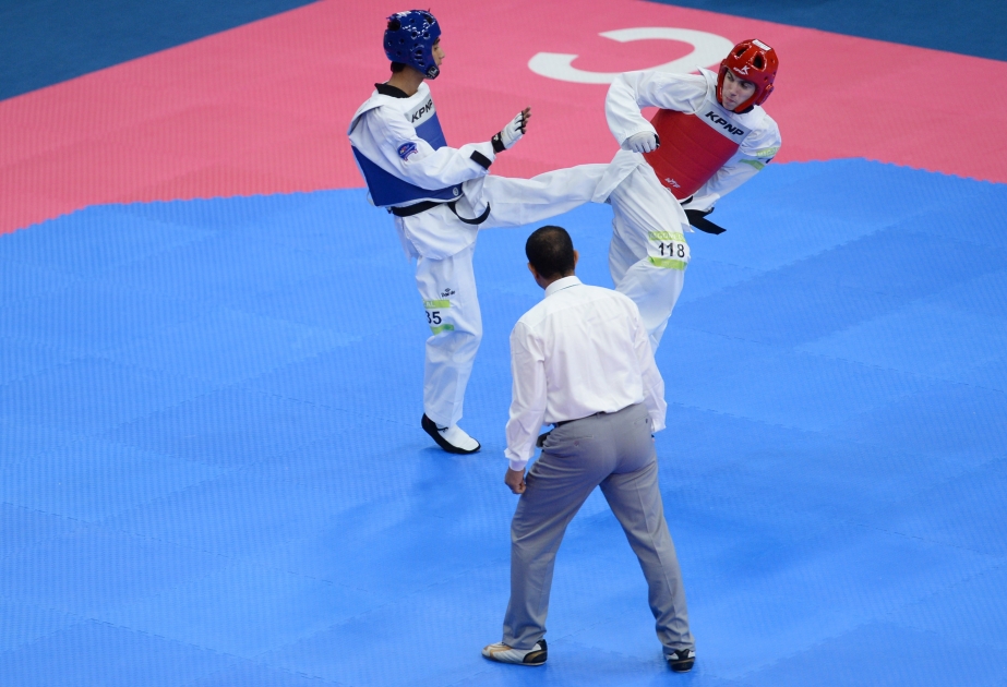 Taekvandoçumuz Qaşım Maqomedov İslamiadaya qələbə ilə başlayıb