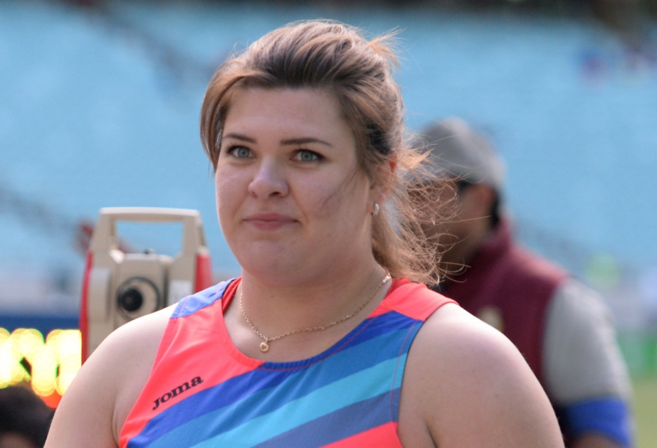 Azerbaijani athlete wins gold in women`s hammer throw