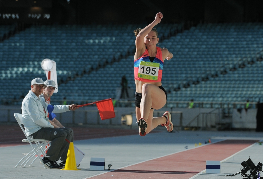Atletimiz Yekaterina Sarıyeva “Bakı-2017”nin final mərhələsində mübarizə aparır