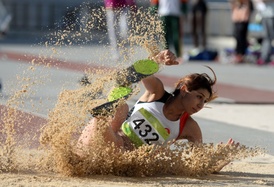 Azerbaijan`s Sariyeva leaps to triple jump bronze in Para Athletics at Baku 2017