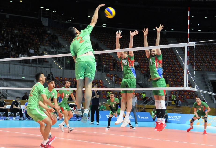 Voleybol yarışının altıncı günü: Azərbaycan millisinin növbəti qələbəsi
