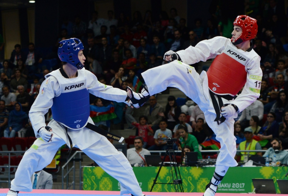 Bakou 2017 : le taekwondoka azerbaïdjanais Gachym Magomedov prend la deuxième place