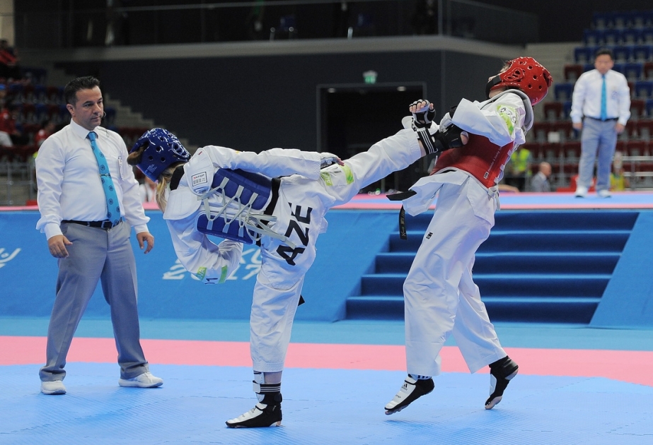 Qadın taekvandoçumuz Patimat Abakarova İslamiadaya qələbə ilə başlayıb