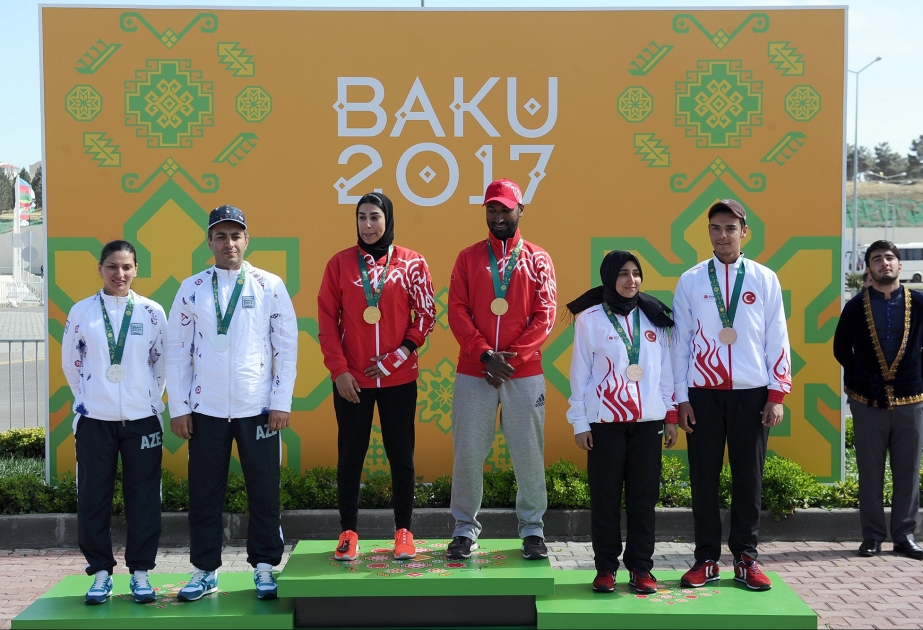Azərbaycan idmançıları dairəvi stend üzrə qarışıq komanda yarışının gümüş medalına sahib olub
