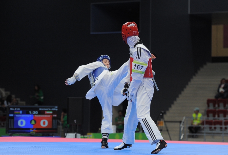Azerbaijani female taekwondo fighter reaches final at Islamic Solidarity Games