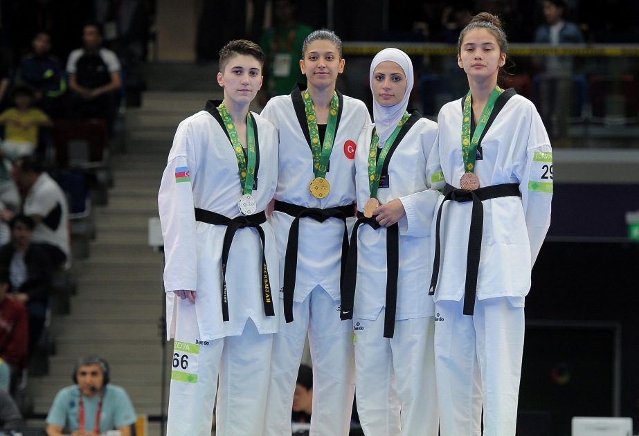Taekvandoçumuz Fəridə Əzizova İslamiadanın gümüş medalı ilə kifayətlənməli olub