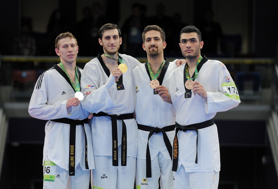 Azərbaycan taekvandoçularının İslamiadadakı beşinci qızıl medalını Radik İsayev qazanıb VİDEO