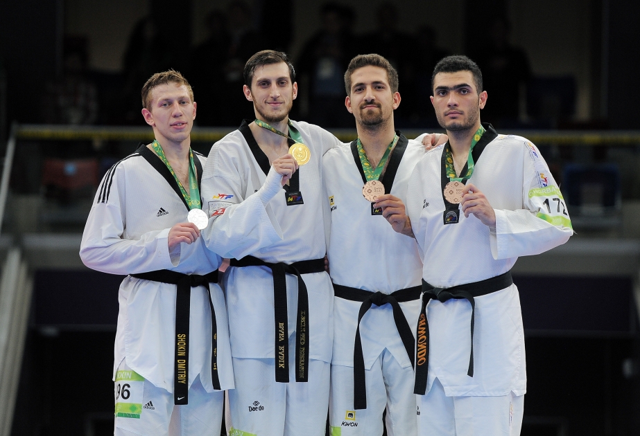 Radik Issayev remporte la 5e médaille d’or des taekwondokas azerbaïdjanais à Bakou 2017