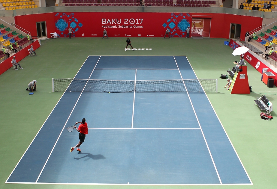 Tennis yarışlarının altıncı günündə doqquz qarşılaşma keçirilib