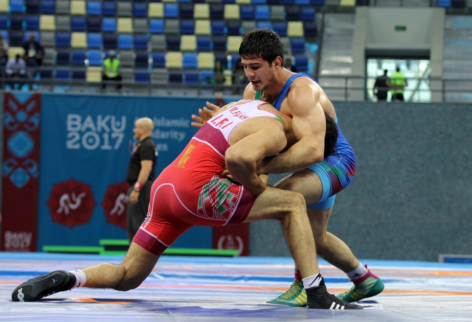 4 lutteurs azerbaïdjanais entrent en lice pendant la deuxième journée des épreuves