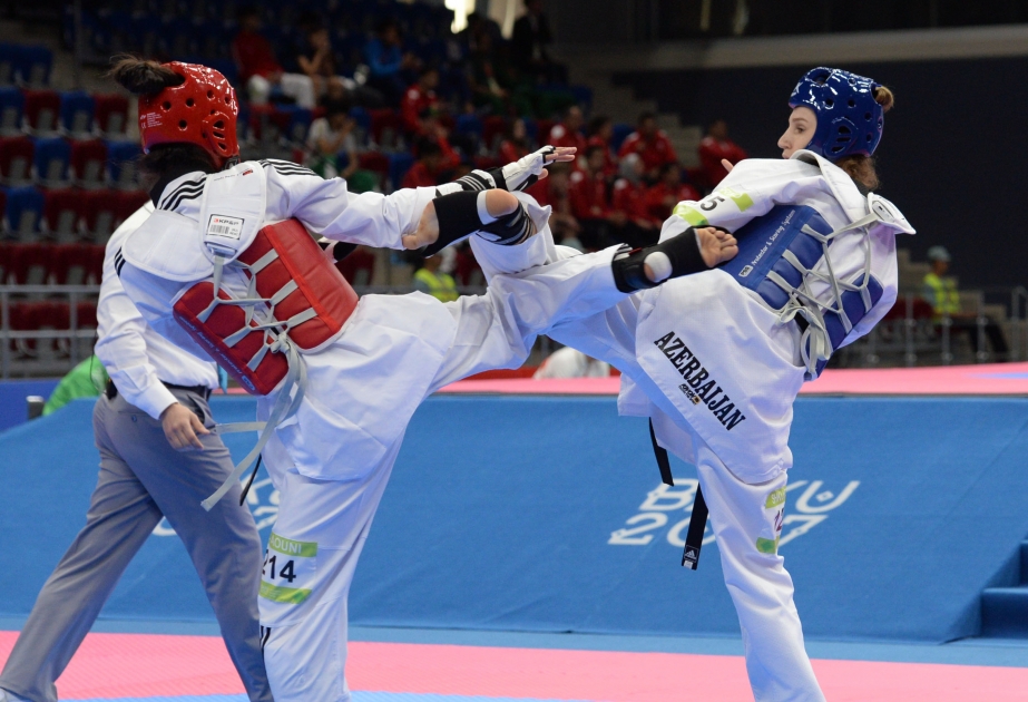 Taekvandoçumuz Darya Şkurko İslamiadada ilk görüşünü keçirib