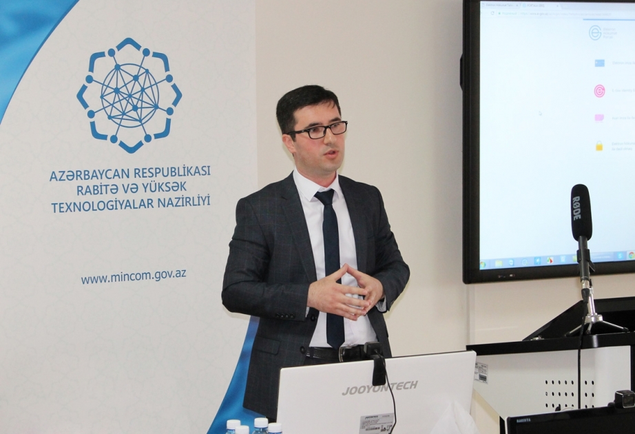“Məcburi dövlət sosial sığortası üzrə hesabatların göndərilməsi" mövzusuna həsr edilmiş təlim keçirilib