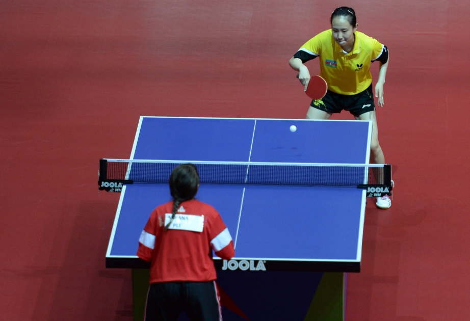 Azerbaijan into semifinal in table tennis at Baku 2017