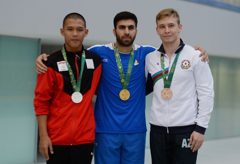 “Bakı-2017”: suya tullanma yarışlarının ilk günündə idmançımız bürünc medal qazanıb
