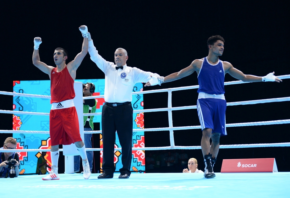 Azərbaycan boksçularının İslamiadada ilk qızıl medalı VİDEO