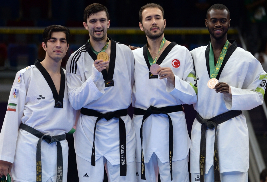 Sixième médaille d’or des taekwondokas azerbaïdjanais offerte par Ramin Azizov