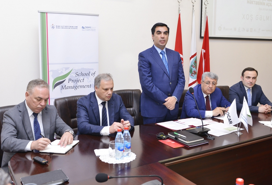 School of Project Management launched at Baku Higher Oil School