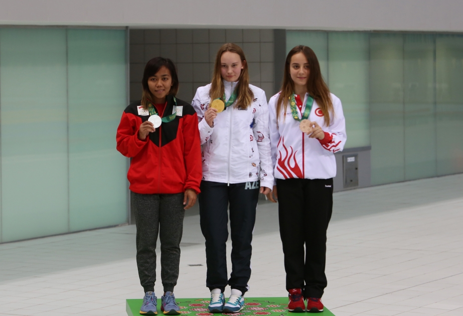“Bakı-2017”: Suyatullanma yarışlarının ikinci günündə Azərbaycan idmançısı qızıl medal qazanıb