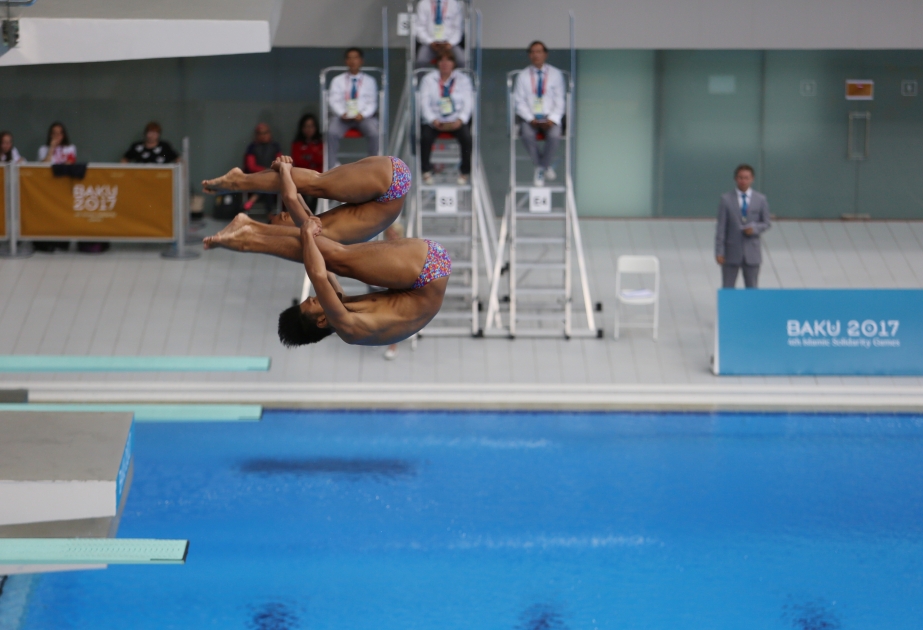 Bronze für Aserbaidschan bei Wettbewerben im Synchronspringen