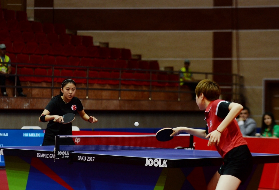 İslamiada: Stolüstü tennisçilərimiz fərdi yarışlarda 1 gümüş və 1 bürünc medala sahib olublar