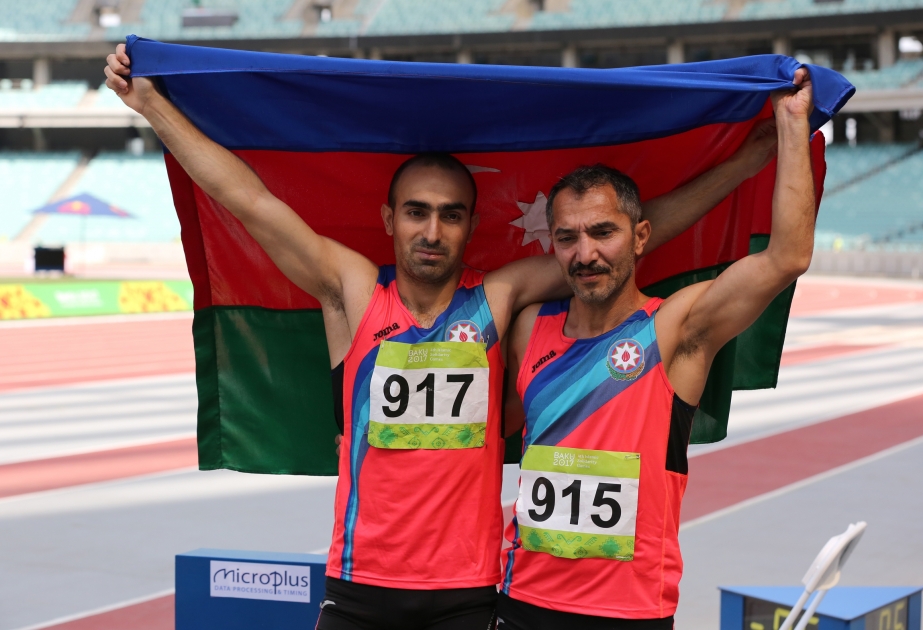 Azerbaijani athletes win two medals of Baku 2017