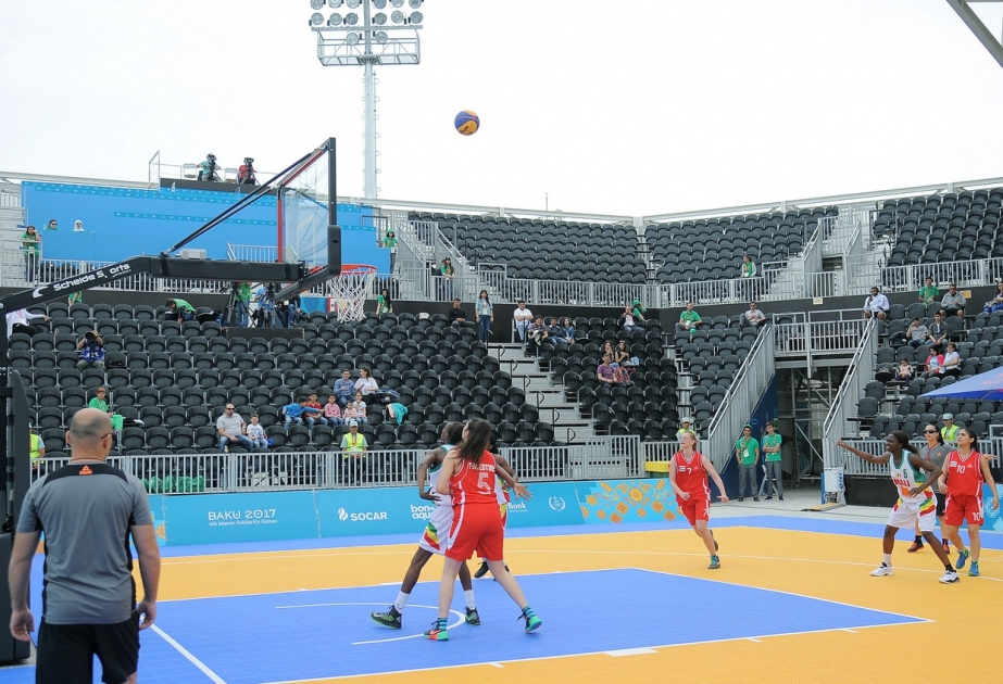 İslamiada: Basketbol 3x3 yarışlarında dörddəbir final mərhələsinin görüşləri keçirilir