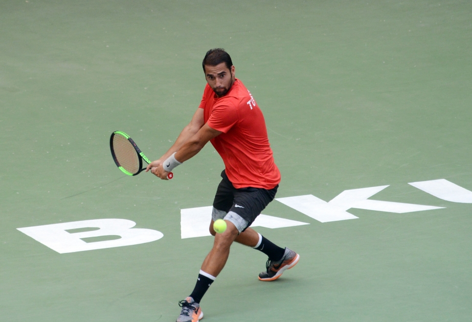 Kişi tennisçilərin fərdi yarışında yarımfinalçılar müəyyənləşib