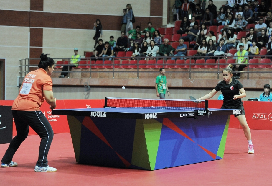 Qadınlar arasında stolüstü tennis üzrə Türkiyə millisi bürünc medala sahib olub