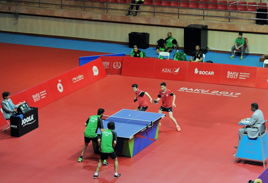 Kişilər arasında stolüstü tennis yarışında Azərbaycan millisi üçüncü olub