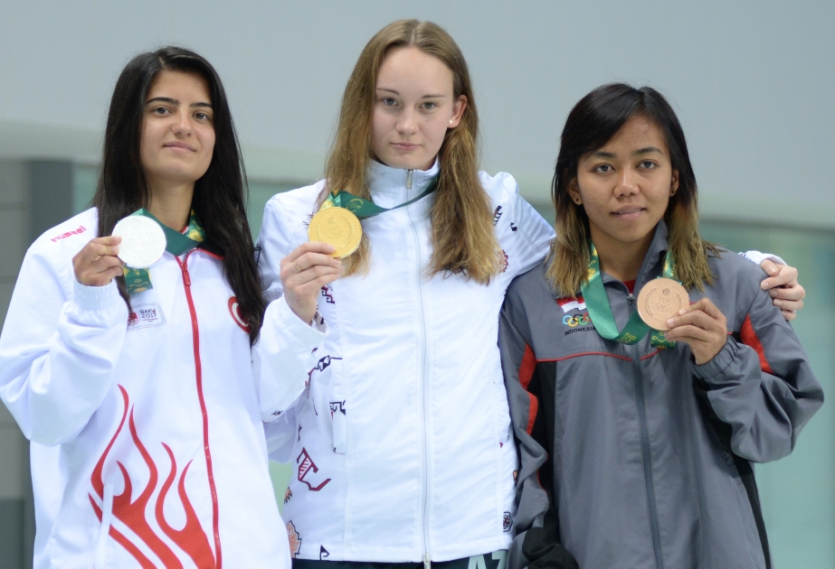 Olqa Bıkovskaya “Bakı-2017”də ikinci qızıl medalını qazanıb