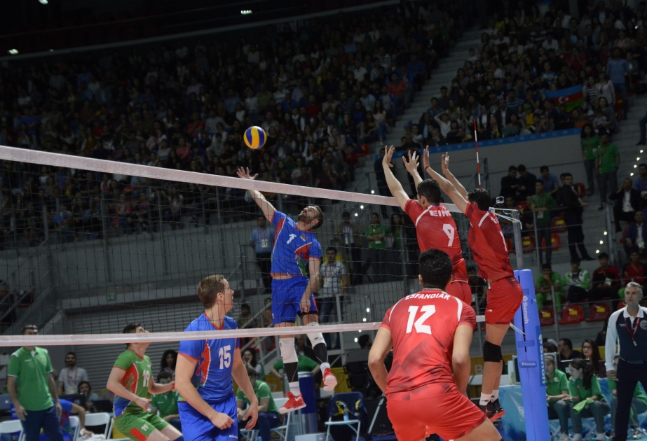 Azerbaijan men`s volleyball team rank second in Islamic Games