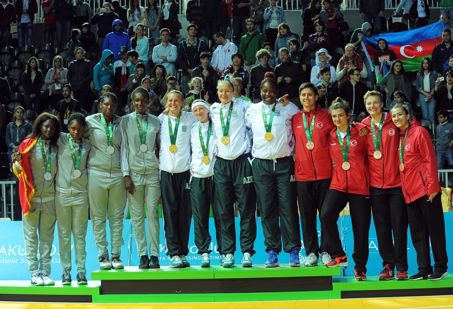 Azərbaycanın qadın basketbolçuları İslamiadanın çempionu adını qazanıblar