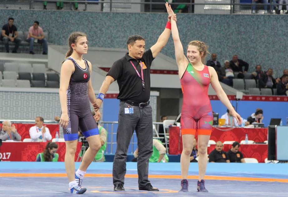 Tetiana Omelchenko Meisterin der Baku 2017