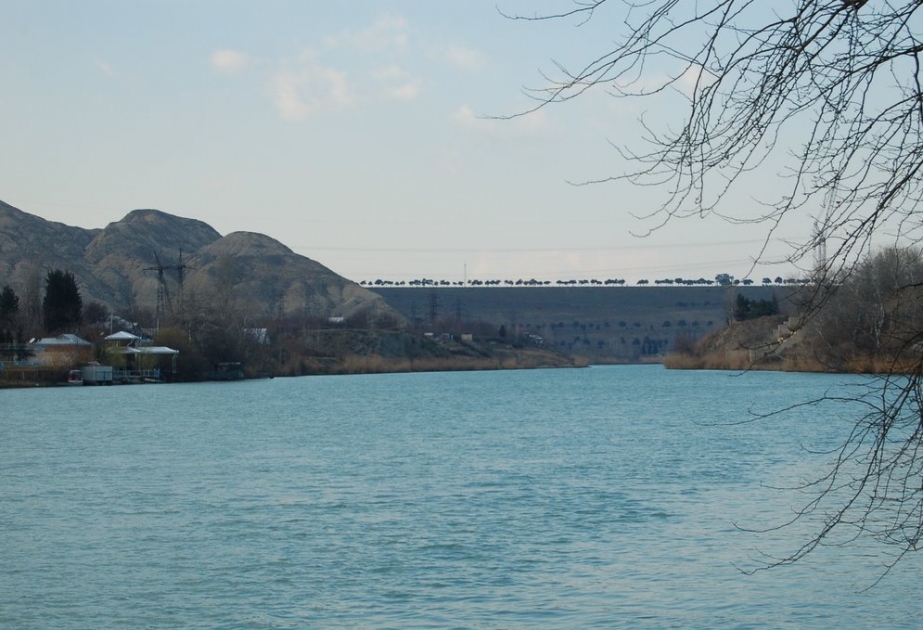 В пункте Гырагкесемен реки Кура отмечено повышение уровня воды на 61 см