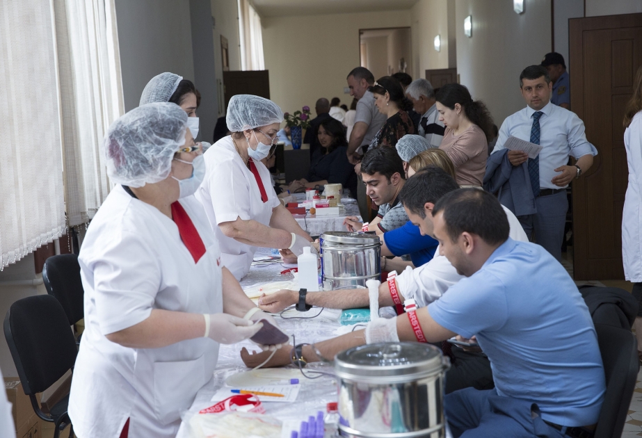 “Azərbaycan Dəmir Yolları” QSC-də qanvermə aksiyası keçirilir