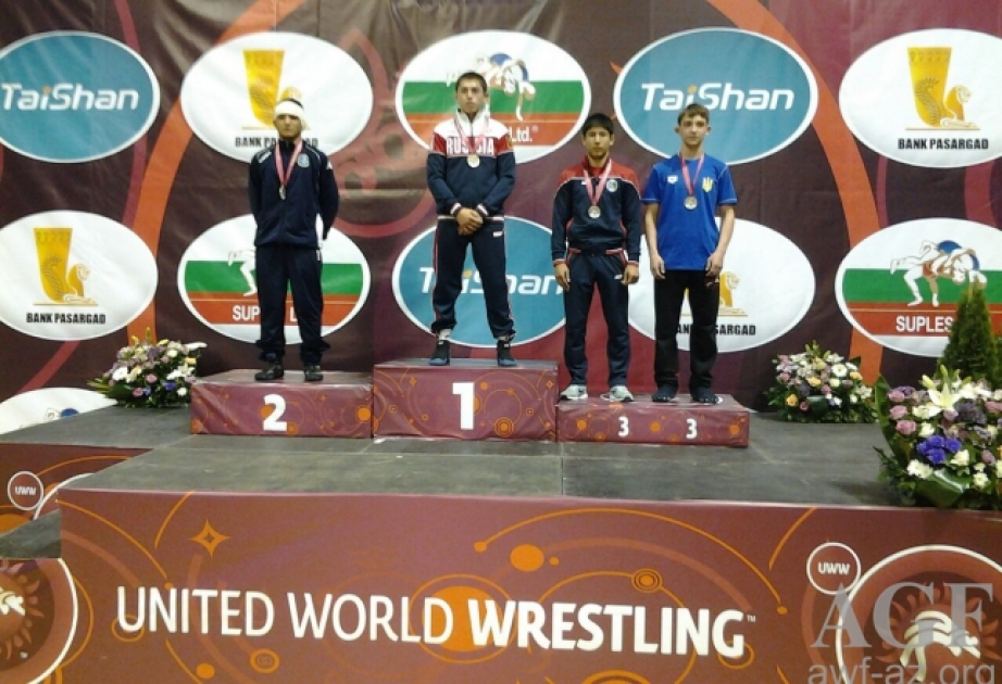 Yeniyetmələrin Avropa çempionatında 1 qızıl və 4 bürünc medal