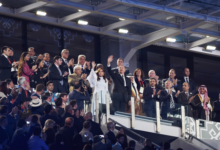 4th Islamic Solidarity Games wrapped up with solemn Closing Ceremony at Baku Olympic StadiumPresident Ilham Aliyev attended the ceremony VIDEO