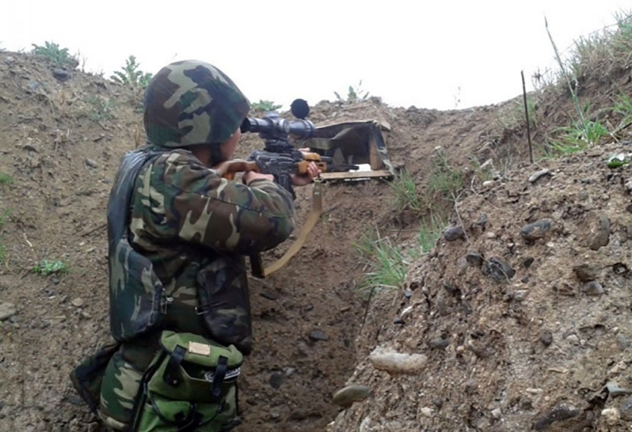 Armenian armed units violated ceasefire with Azerbaijan 115 times throughout the day
