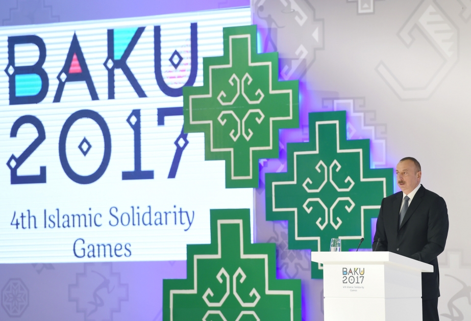 Prezident İlham Əliyev: Biz İslam Həmrəyliyi Oyunlarında da yeni standartlar tətbiq etdik