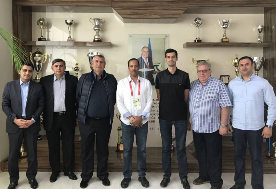 Azərbaycanın və Qətərin Voleybol federasiyaları arasında əməkdaşlığa dair müqavilə imzalanıb
