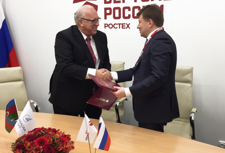 Азербайджан и Россия подписали План основных мероприятий по созданию сервисного центра по техническому обслуживанию вертолетов