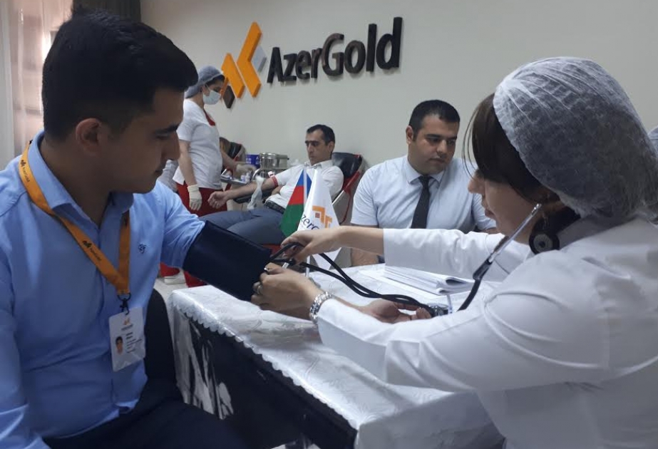 Сотрудники AzerGold сдали кровь для больных талассемией