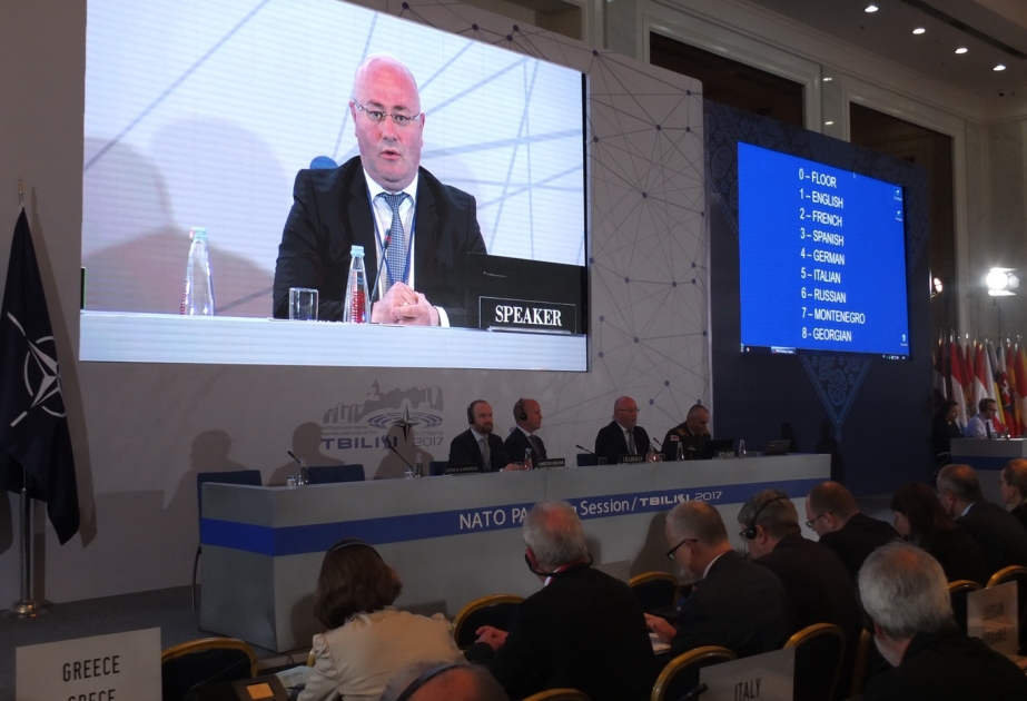 Azerbaijani delegation joins committee meeting of NATO PA in Georgia
