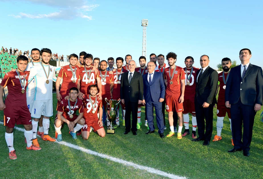 Naxçıvanda futbol üzrə “Heydər Əliyev kuboku” uğrunda turnir başa çatıb