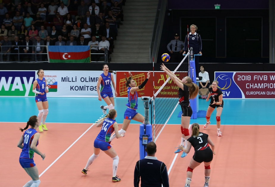 Voleybol üzrə Azərbaycan millisi dünya çempionatının seçmə mərhələsində ardıcıl üçüncü qələbəsini qazanıb